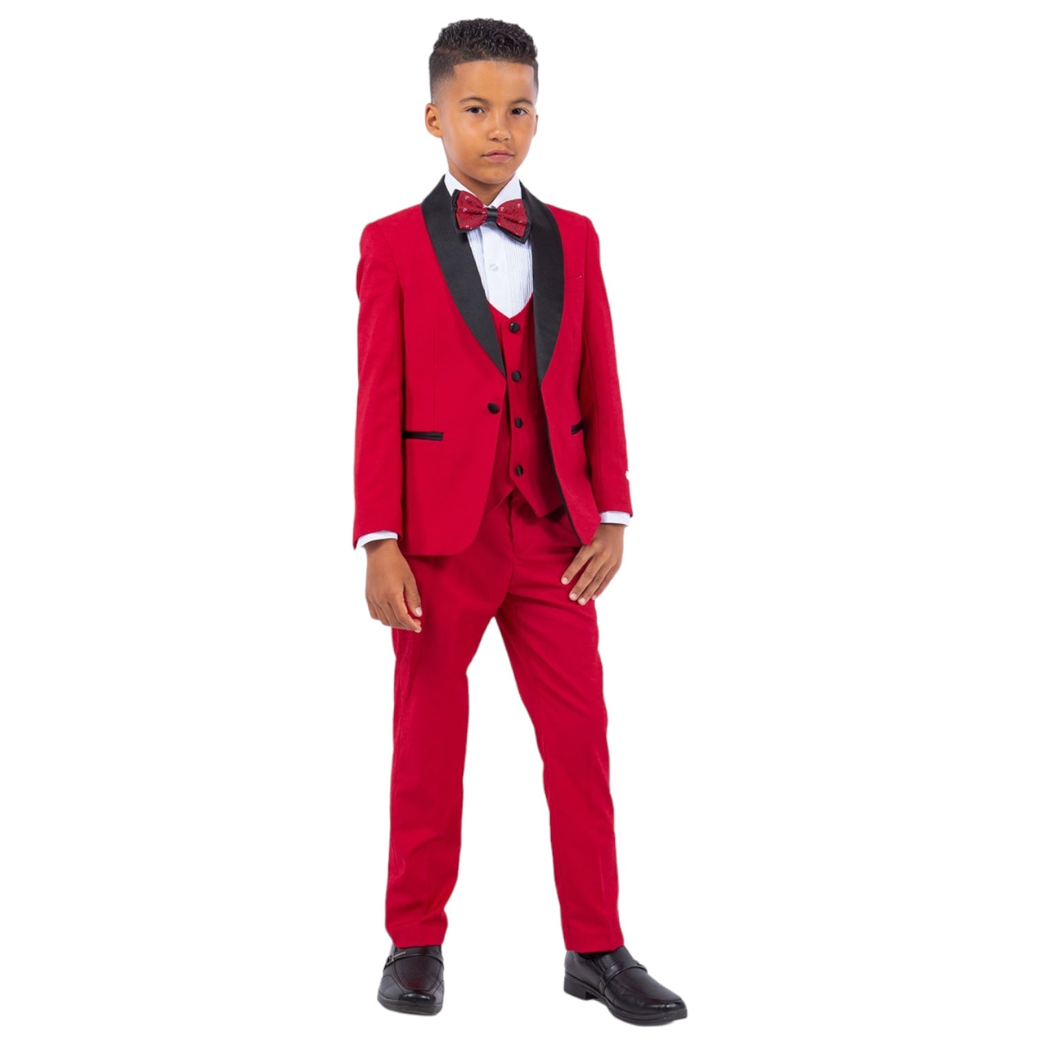 STACY ADAMS: BOYS 5PC. TUXEDO SBT282